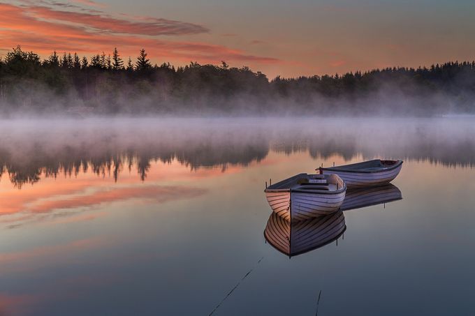 Loch Rusky Dawn, Scotland by shahbazmajeed - Celebrating Reflections Photo Contest