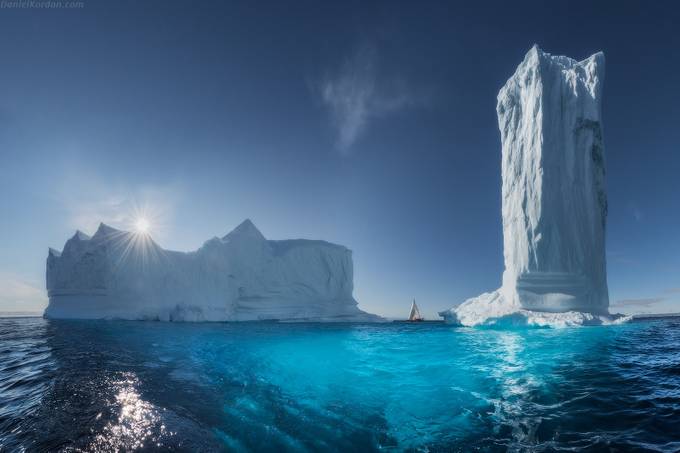 Greenlandic skyscraper by DanielKordan - A World Of Blue Photo Contest