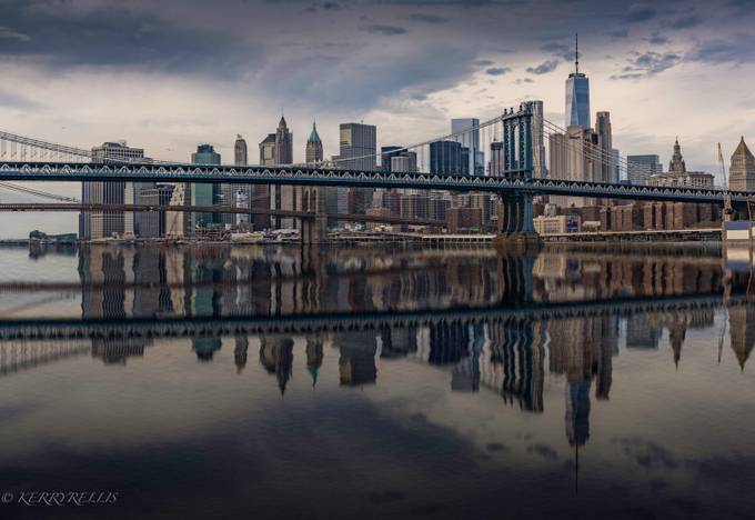 Manhatten Bridge  by kerryellis - Modern Cities Photo Contest