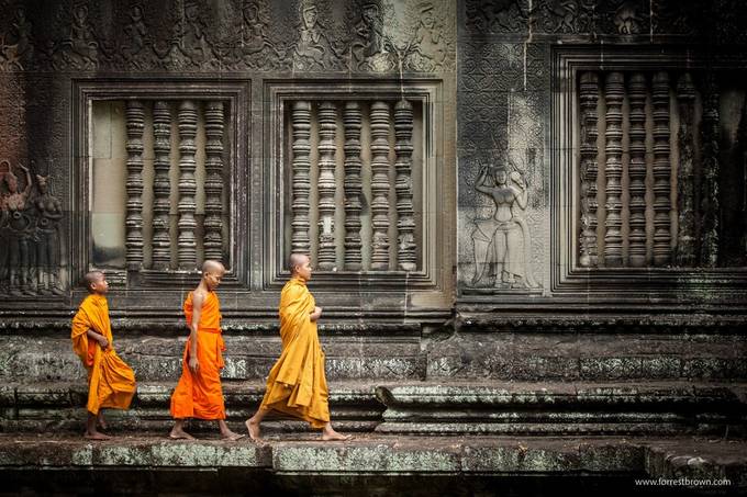 Little Monks by Forrest_Brown - Rule Of Thirds Essentials Photo Contest