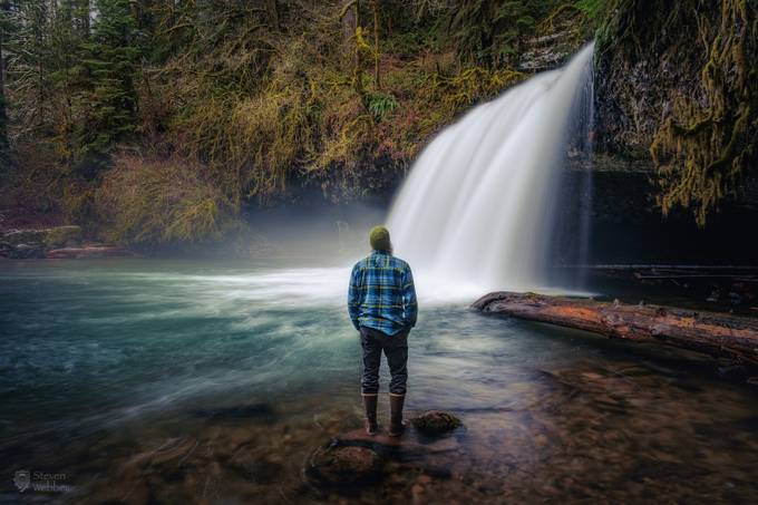 Upper Butte Creek Falls by stevenwebber - Falling Water Photo Contest