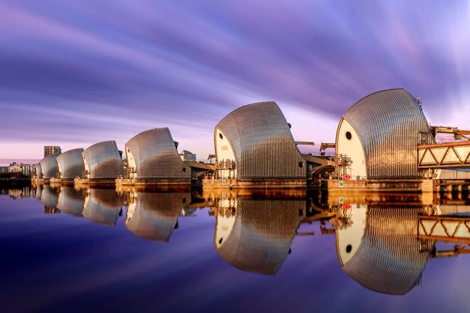 Thames Barrier Reflection 2016 by Shepheard - Image Of The Month Photo Contest Vol 8