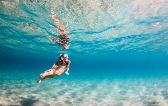 Into the Blue by PatCliffordPhoto - People And Water Photo Contest 2017