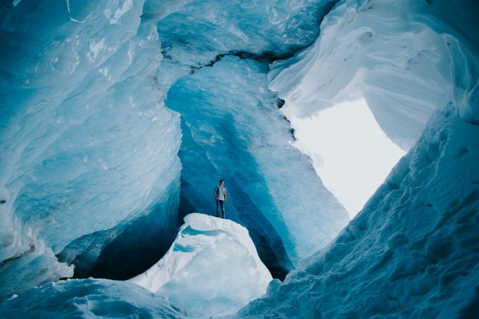 Ice Cave Adventures by brettbrooner