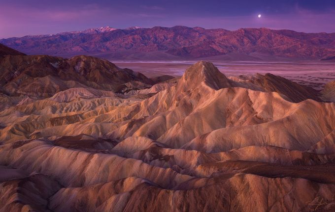 Zabriskie Dawn by ryanbuchanan - Desert Vistas Photo Contest