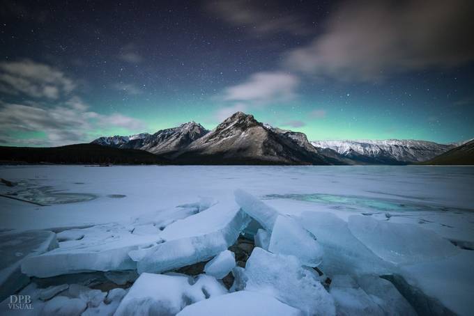 Aurora Ice Glow by DPBVisual - The Battle Of Advanced Photo Contest