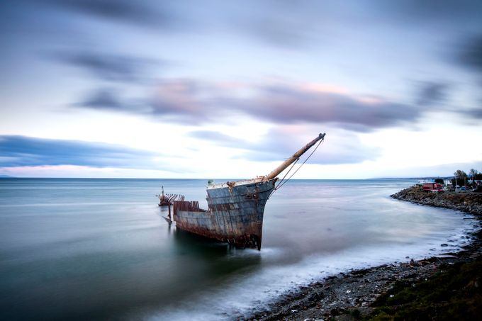 rotted ship by martinbennie - Show The Beach Photo Contest