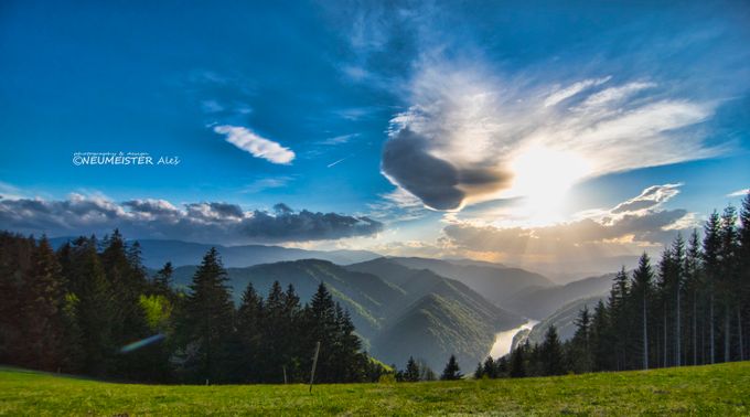 sun explosion by ales_neumeister - Blue Skies Photo Contest