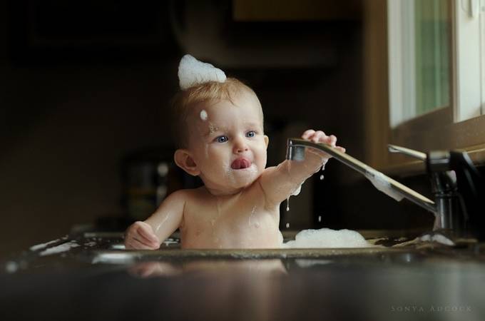 Splish Splash by SonyaAdcockPhotography - Anything Babies Photo Contest
