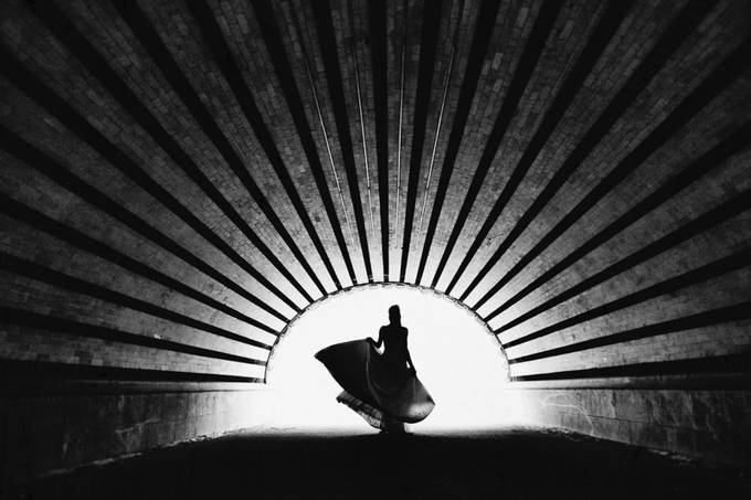 Tunnel Vision by NinaKling - Silhouettes And Negative Space Photo Contest