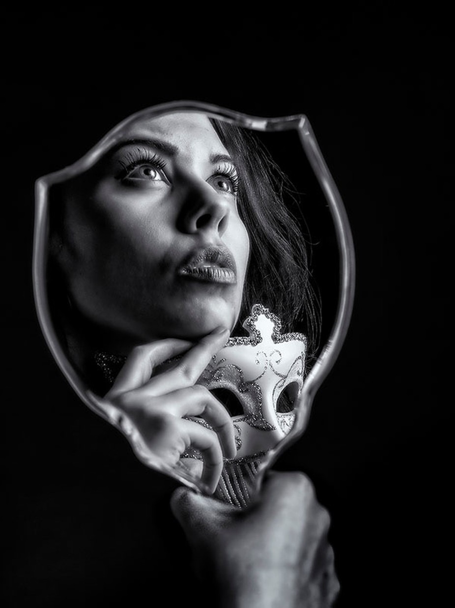 unmasked by beamieyoung - A Face In The Mirror Photo Contest