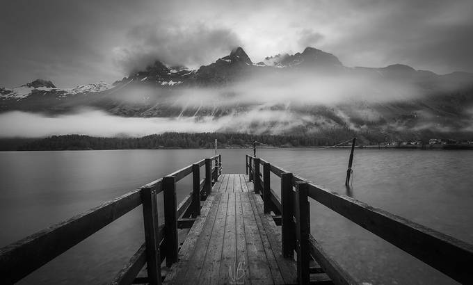 Wooden Pier by NiCoBoCo - Monochrome Moments Photo Contest