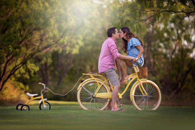 Pregnancy Announcement  by CourtneyBlissett - Bicycle Lovers Photo Contest