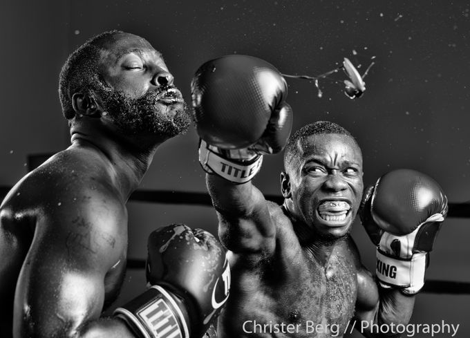 Pro boxer Dewayne Beamon throws a knockout punch by bimmerlover - Powerful Photo Contest