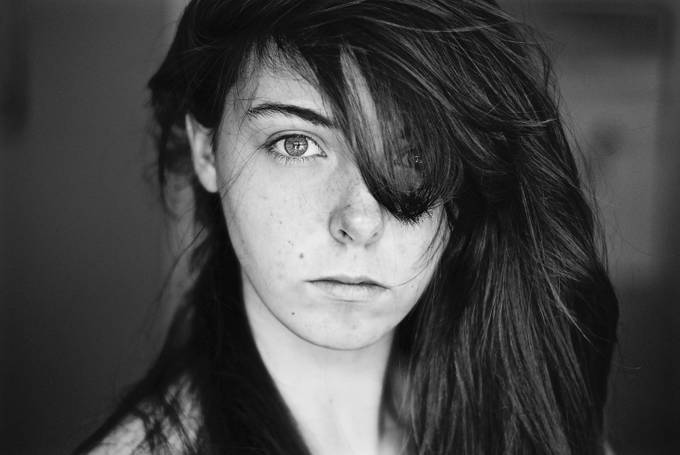 pretense realized by sageluna - Black and White Portraits Photo Contest