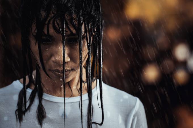wet here by PoloD - Rain Photo Contest