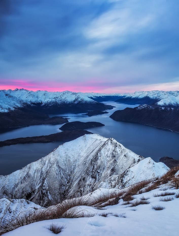 Overlooking Lake Wanaka by amyth91 - Pastel Tones In Nature Photo Contest