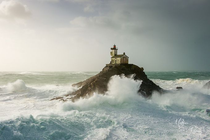 Haunted lighthouse against the sea by mathieurivrin - The Ocean Photo Contest