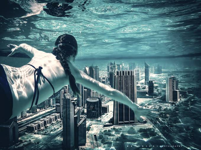 city diving by maperick - Creative Compositions Photo Contest Vol3