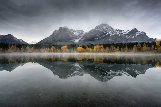 Wedge Pond Reflections by NatashaHaggard - Composing With Symmetry Photo Contest