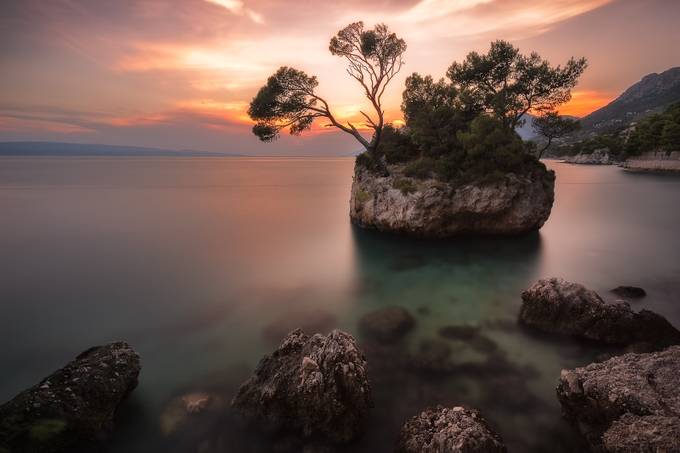 Brela Sunset by TomazKlemensak - HDR Beautiful Shots Photo Contest