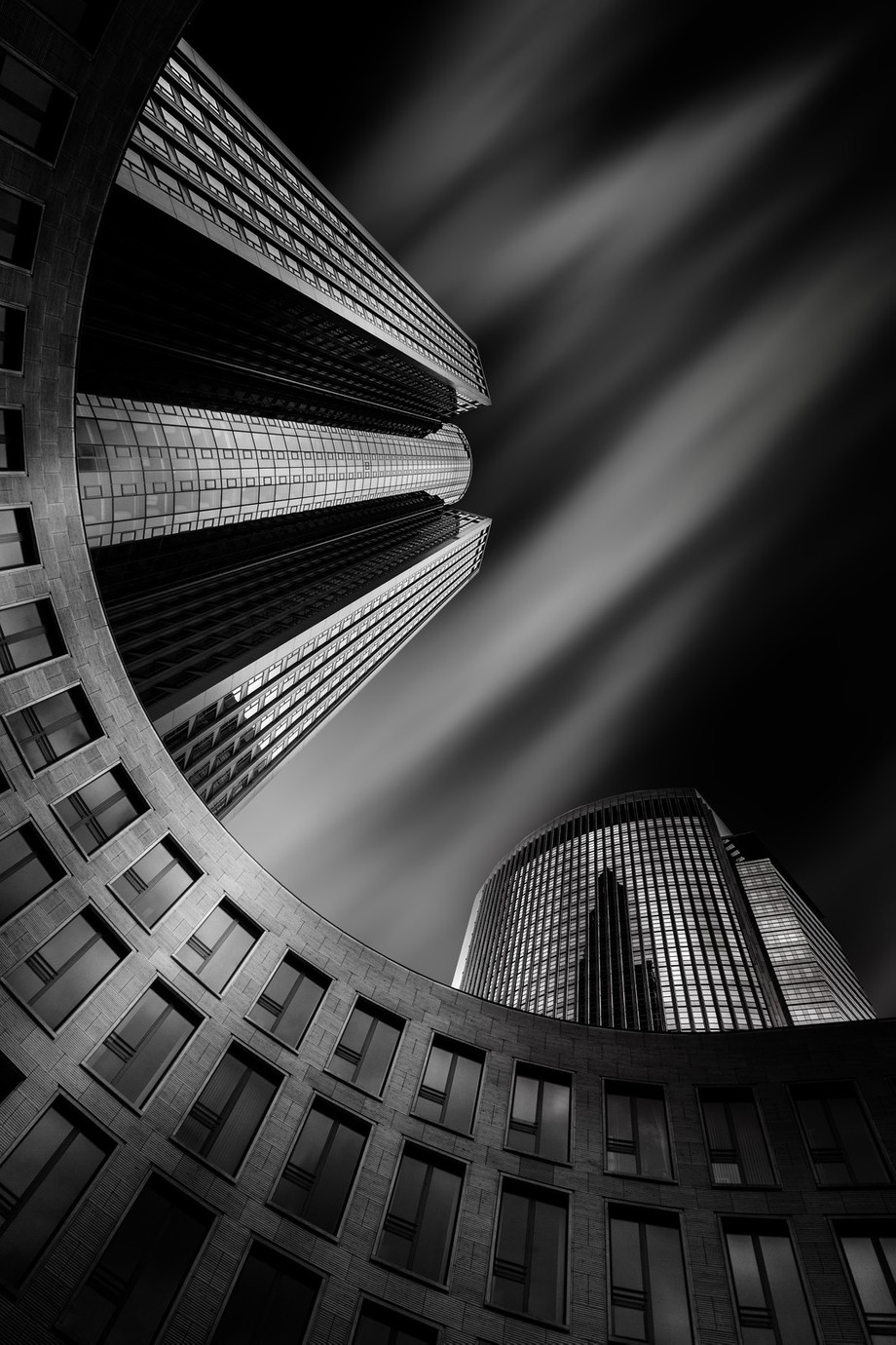 Tower 185 by Heidi-Spiegler-Fotografie - Black And White Compositions Photo Contest vol1