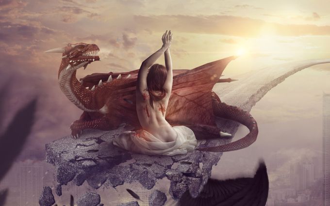 Falling Demon by Loza - A Fantasy World Photo Contest