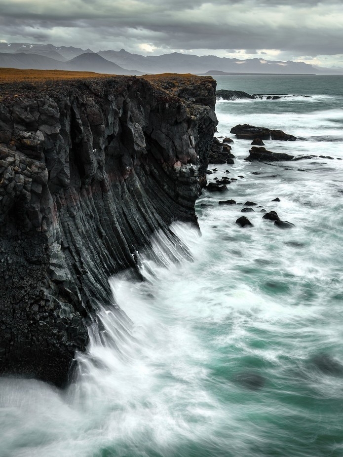 Basalt cliffs of Arnarstapi by madspeteriversen - Spectacular Cliffs Photo Contest