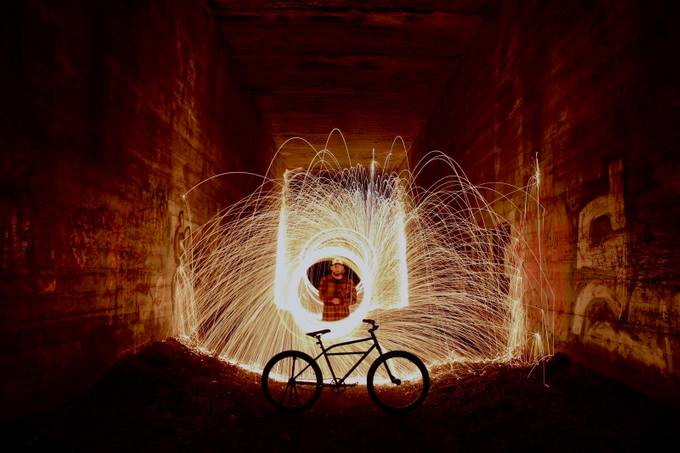 The tunnel by calebh - Bicycle Lovers Photo Contest