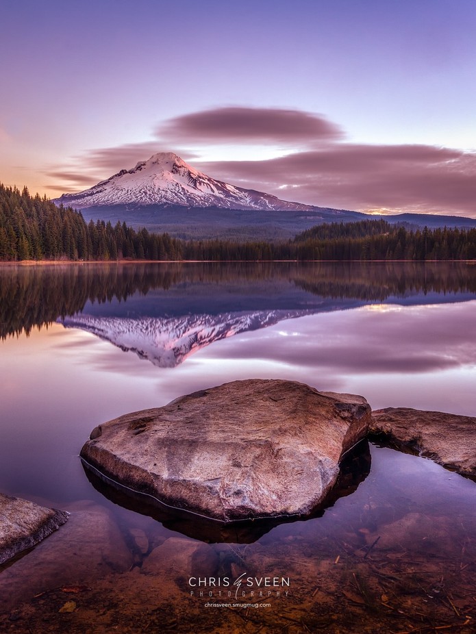 Trillium Morning  by ChrisSveenPhotography - The Beauty Of Lakes And Rivers Photo Contest