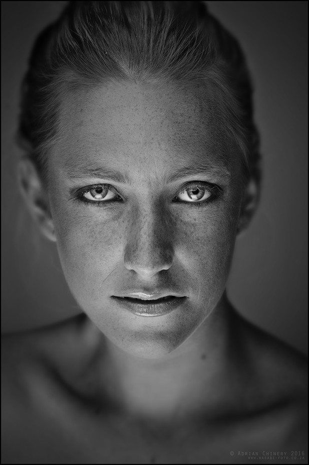 Brittany by adrianchinery - Black and White Portraits Photo Contest