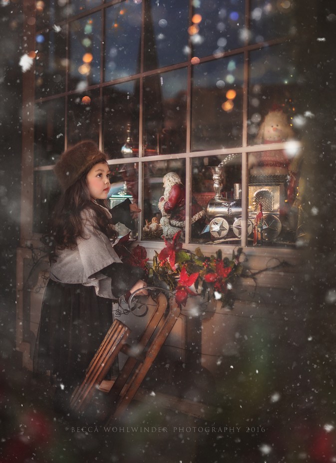 Christmas shopping spree by beccawohlwinder - The Magic Of Christmas Photo Contest