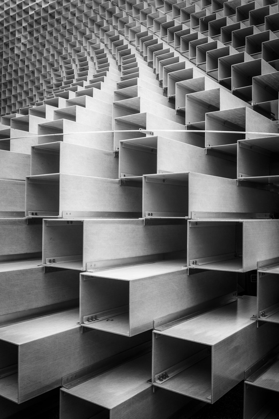 Abstracts in Architecture - the Serpentine Pavilion 2016 by jfischerphotography - Monochrome Geometry Photo Contest