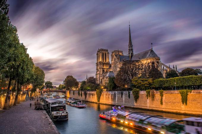 Notre Dame fake long exposure by Arnau_Bolet - My Favorite City Photo Contest Speed Series