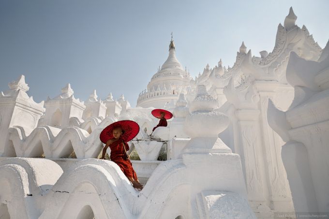 The Hsinbyume Pagoda by kutsey - Cultures of the World Photo Contest
