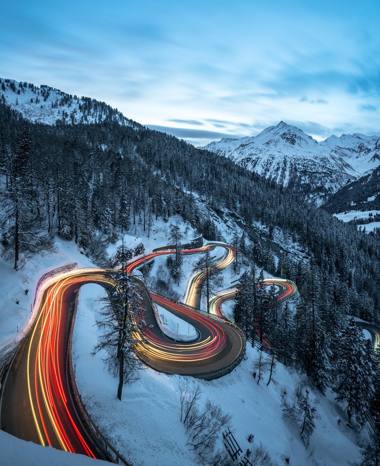 curvy Maloja by florianploeger - Curves And Compositions Photo Contest