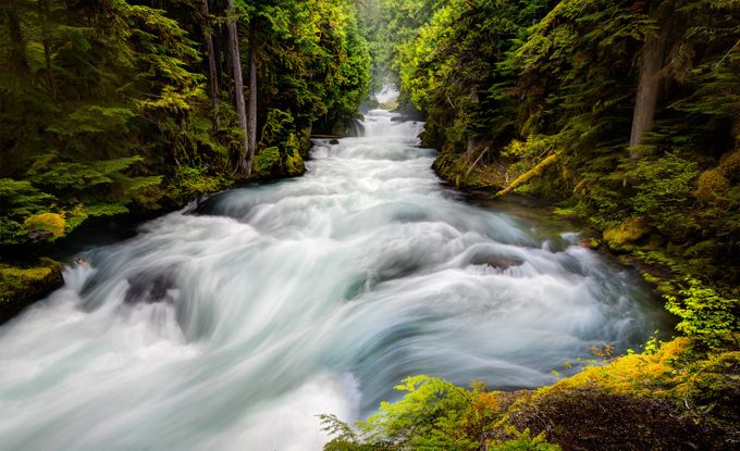 Sahalie Falls by clfowler - Gorgeous Rivers Photo Contest
