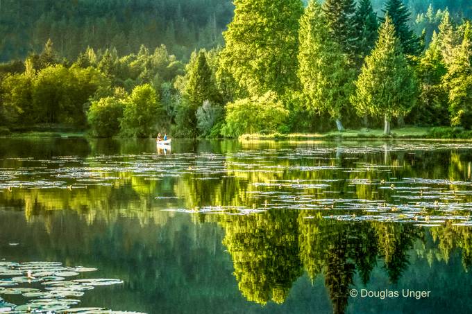 Relaxing On The Lake by douglasunger - Bright Colors In Nature Photo Contest