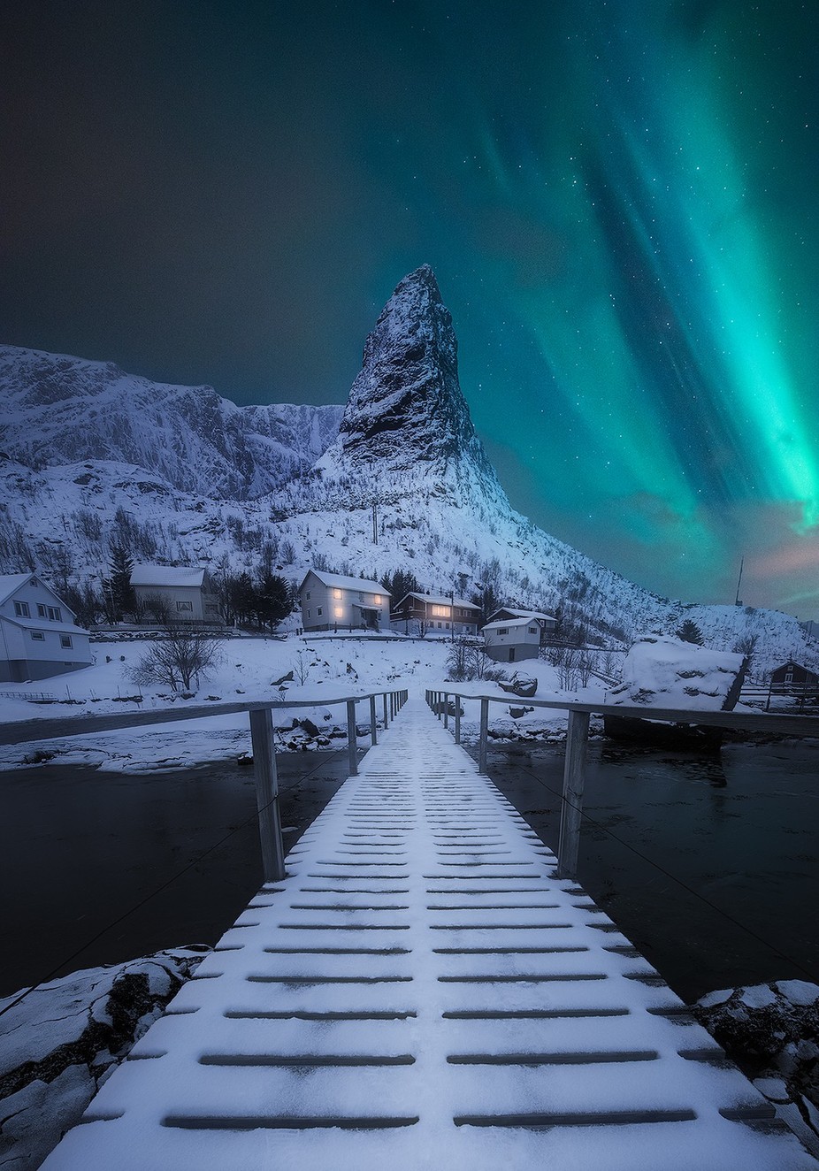 Winter Magic by tristantodd - Our World At Night Photo Contest