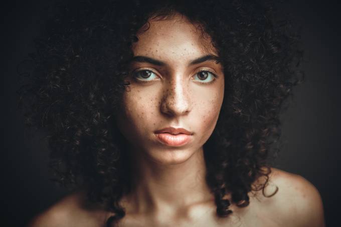 Sheyda 2 by nickelphoto - Faces With Freckles Photo Contest