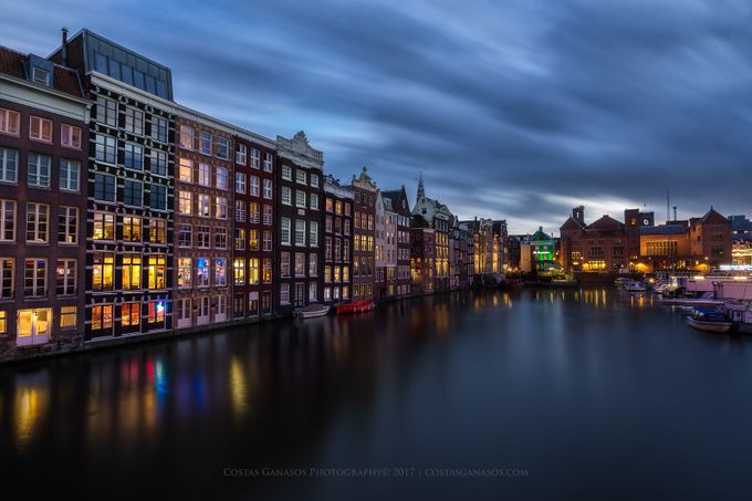 Beautiful Amsterdam by costasganasosphotography - My City At Night Marketplace Project