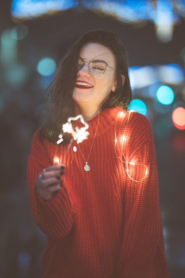 Lauren by photobynorb - Holiday Lights Photo Contest 2019