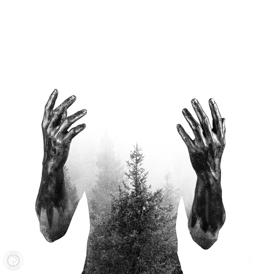 The Arsonist by Alexorciser - Epic Double Exposures Photo Contest