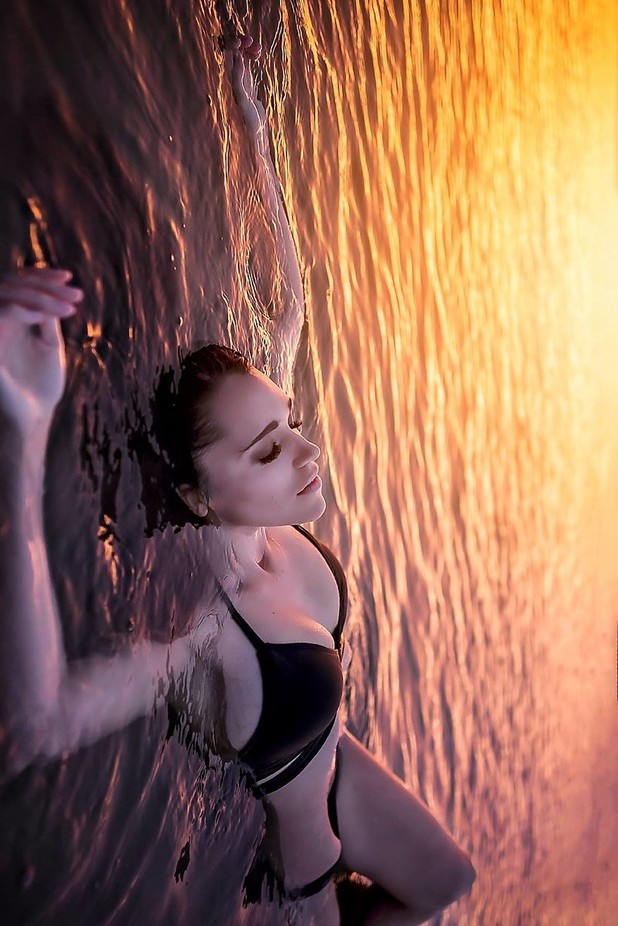 Fire and water by michellelynnpa - Wearing Swimsuits Photo Contest