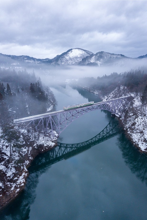 Rural Japan: Winter by journeytoinspiration - Gorgeous Rivers Photo Contest