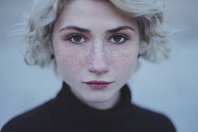 freckled beauty by AnnaRakhvalova
