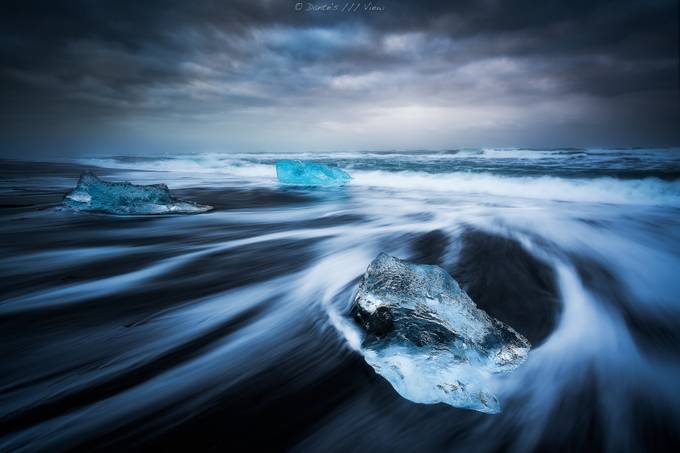 Diamonds on the Beach by Dantes_View - Simply Ice Photo Contest