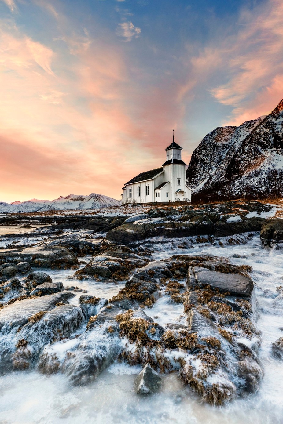 Little White Church by lddove - Rule of Thirds Photo Contest vol5