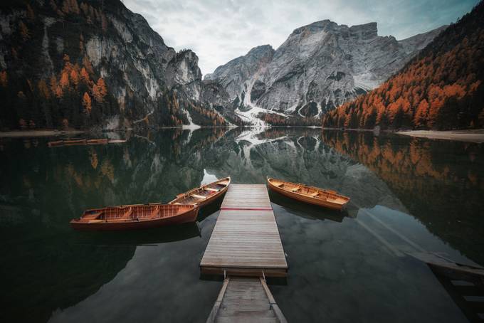 Lake Braies by nikolaialexiev - Rule Of Seconds Photo Contest vol1