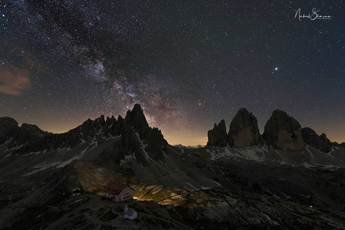 dolomites dream shot by nakulsharma07 - The Night And The Mountains Photo Contest